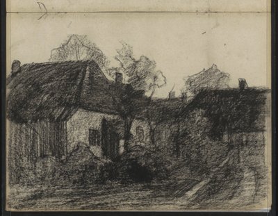 Houses in Diepenheim by Willem Arnoldus Witsen